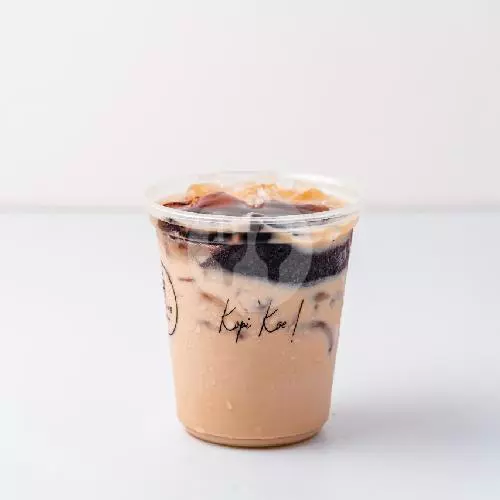 Grass Jelly Milk Tea